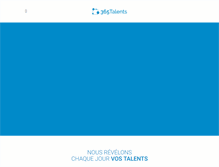 Tablet Screenshot of 365talents.com